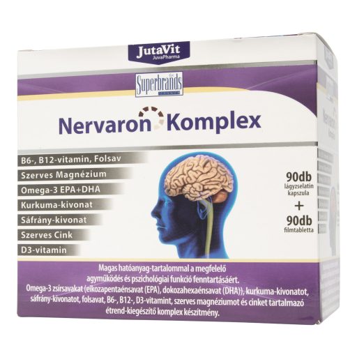 JutaVit Nervaron Komplex filmtabletta+lágykapszula 90+90 db