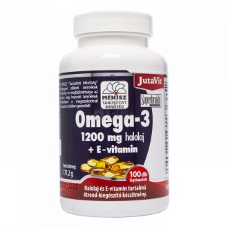 JutaVit Omega-3 halolaj 1200 mg kapszula 100 db