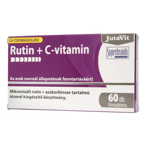 JutaVit Rutin+Ascorbin acid tabletta 50+10 db