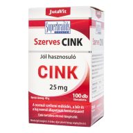 JutaVit Szerves Cink 25 mg tabletta 100 db