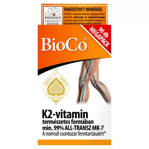 Bioco K2 Vitamin tabletta 90 db