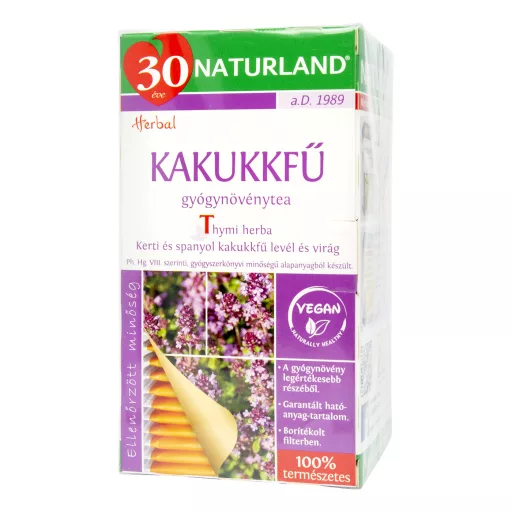 Naturland kakukkfű filteres gyógynövénytea 25 x 1 g