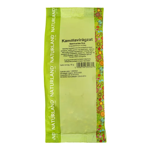 Naturland Kamillavirág tea 50 g