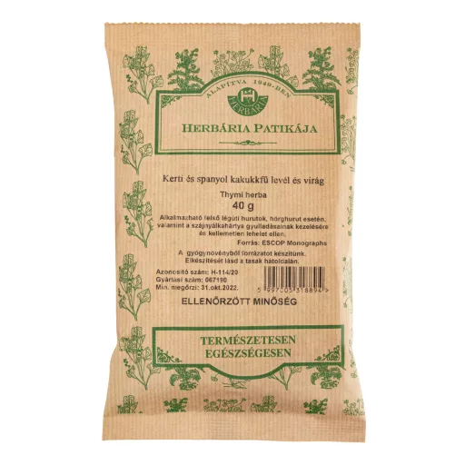 Herbária Kerti és Spanyol kakukkfű szálas tea 40 g