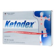 Ketodex 25 mg granulátum belsőleges oldathoz 10 db