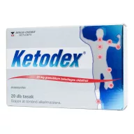 Ketodex 25 mg granulátum belsőleges oldathoz 20 db