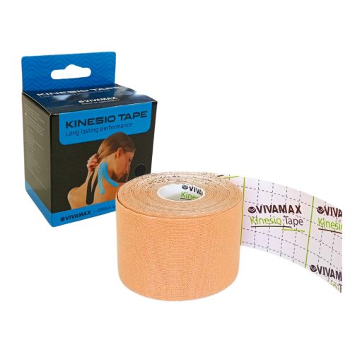 Vivamax kinezológiai tapasz bézs 5x5 cm 
