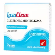 Laxaclean Glicerin Miniklizma Felnőtt 6 x 9 g