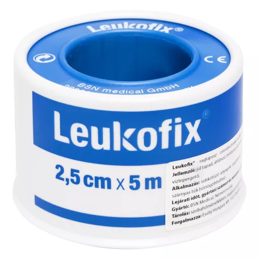 Leukofix ragtapasz 5 m x 2,5 cm
