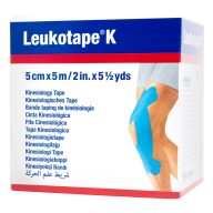 Leukotape világoskék kineziológiai tapasz 5 cm x 5 m