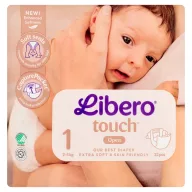 Libero Touch nadrágpelenka 1-es méret 22 db