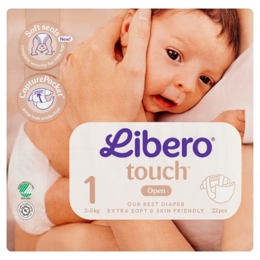 Libero Touch nadrágpelenka 1-es méret 22 db