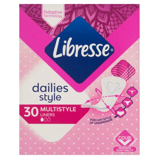 Libresse Multistyle Normal tisztasági betét 30 db