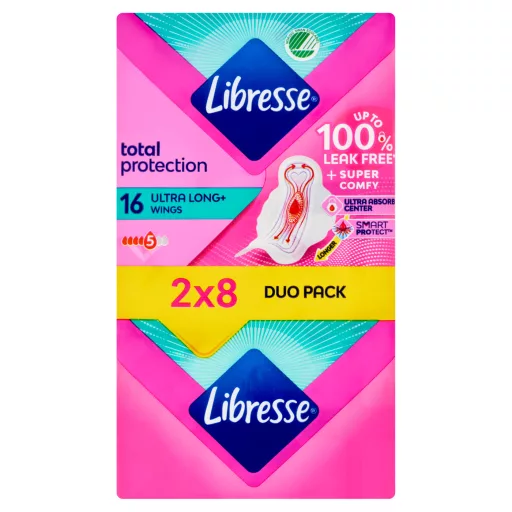 Libresse Ultra long egészségügyi betét 16 db