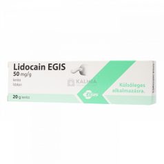 Lidocain EGIS 50 mg/g kenőcs 20 g