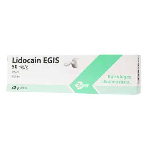 Lidocain EGIS 50 mg/g kenőcs 20 g