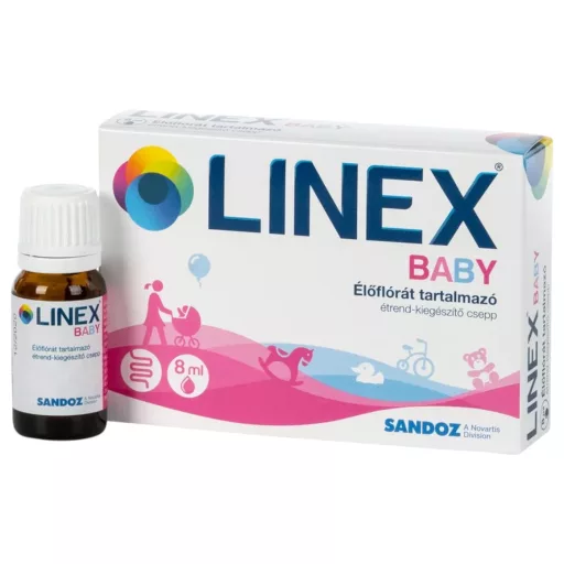 Linex Baby étrend-kiegészítő csepp 8 ml