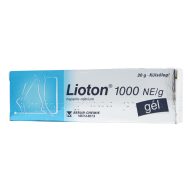 Lioton 1000 NE/g gél 30 g