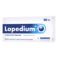 Lopedium 2 mg kemény kapszula 20 db