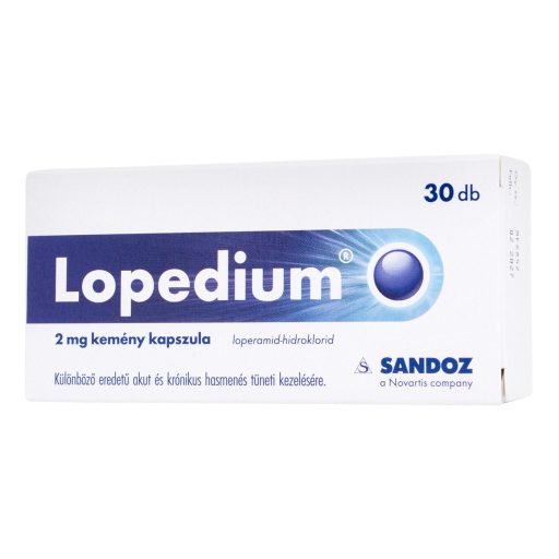 Lopedium 2 mg kemény kapszula 30 db