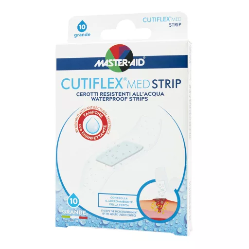 Master-Aid Cutiflex Strip Grande vízálló sebtapasz 10 db