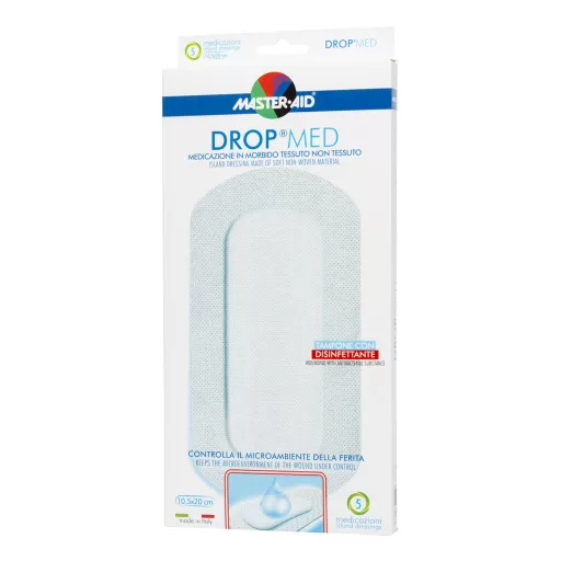 Master-Aid Dropmed extra vastag gézpárna 10, 5 cm x 20 cm 5 db