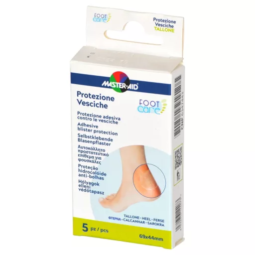 Master-Aid Foot Care vízhólyag tapasz sarokra 5 db