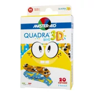 Master-Aid Quadra 3D boys sebtapasz 20 db