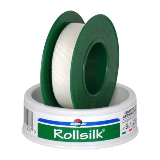 Master-Aid Roll-Silk téphető ragtapasz 5 m x 1,25 cm