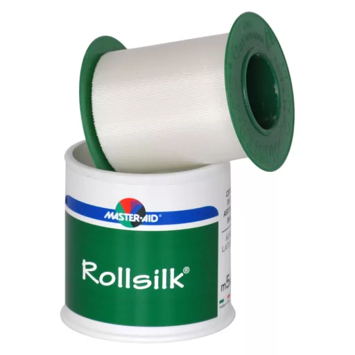 Master-Aid Roll-Silk ragtapasz 5 m x 5 cm