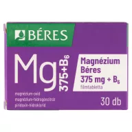 Magnézium Béres 375 mg + B6 filmtabletta 30 db