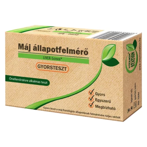 Vitamin Station Máj állapotfelmérő gyorsteszt