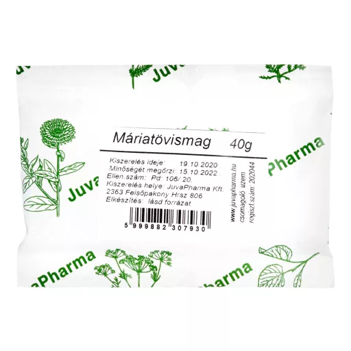 JuvaPharma Máriatövismag tea 40 g