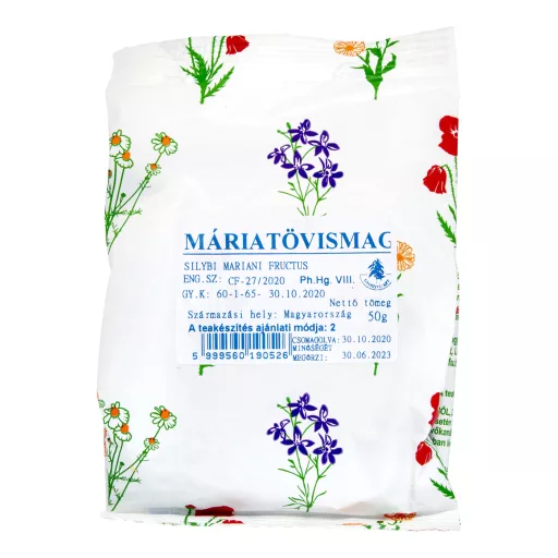 Gyógyfű Máriatövismag tea 50 g