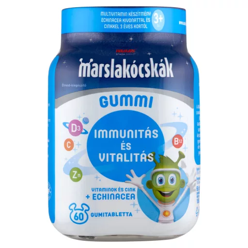 Marslakócskák gumivitamin echinaceával 60 db
