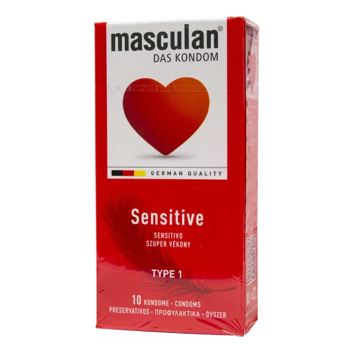 Masculan Óvszer 1 piros 10 db