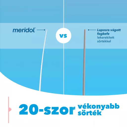 Meridol fogkefe lágy