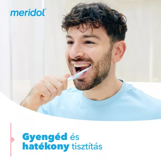 Meridol fogkefe lágy