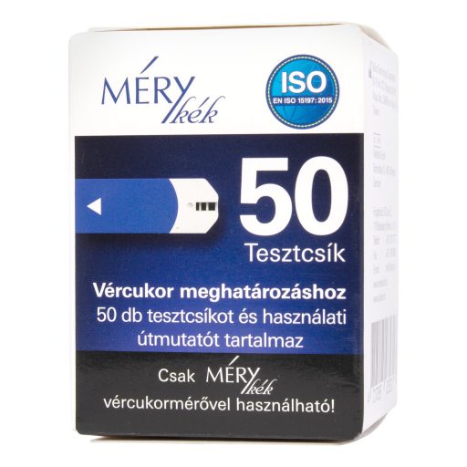 MÉRYkék Tesztcsík cukorszintmérőhöz 50 db