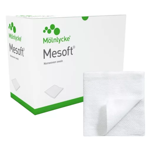 Mesoft 4 rétegű steril nemszőtt gézlap 10 x 20 cm 5 db