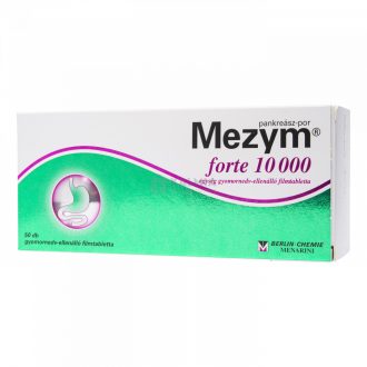   Mezym forte 10 000 egység gyomornedv-ellenálló filmtabletta 50 db