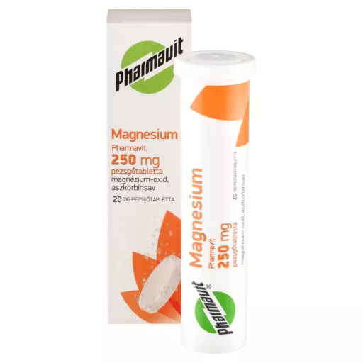Pharmavit Magnesium 250 mg pezsgőtabletta 20 db