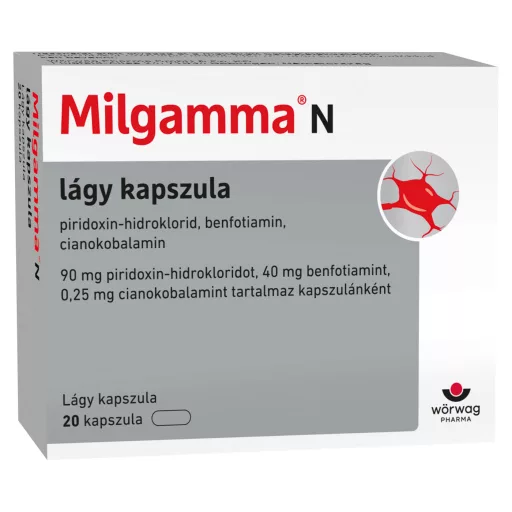 Milgamma N lágy kapszula 20 db