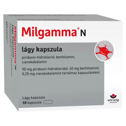 Milgamma N lágy kapszula 50 db
