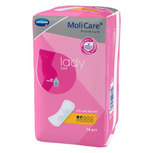 MoliCare Premium Lady Pad 1,5 cseppes inkontinencia betét 14 db