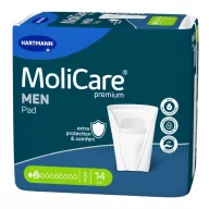   MoliCare Premium Men Pad 2 cseppes inkontinencia betét 355/330 ml 14 db