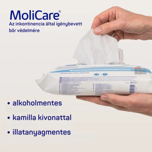 MoliCare Skin nedves törlőkendő 50 db