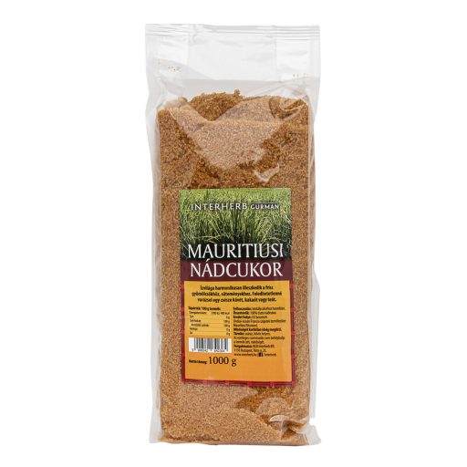 Interherb Gurman mauritiusi nádcukor 1000 g