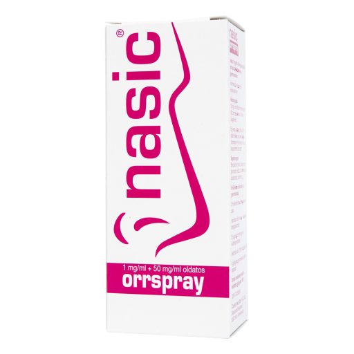 Nasic 1 mg/ml + 50 mg/ml oldatos orrspray felnőtteknek és gyermekeknek