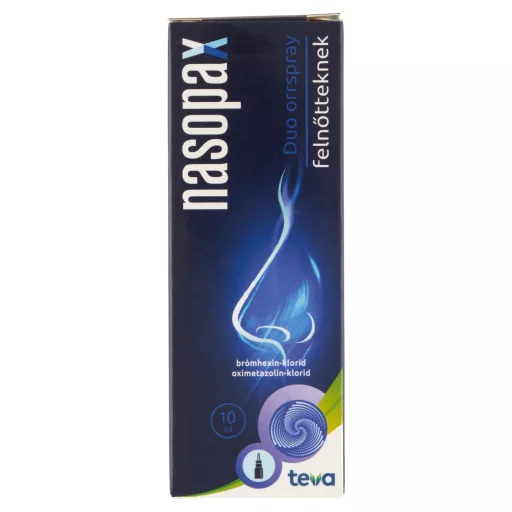 Nasopax orrspray felnőtteknek 10 ml